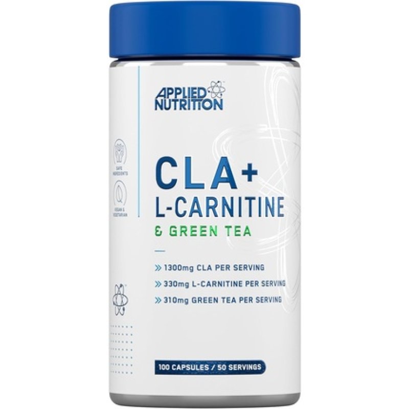 Applied Nutrition CLA L-Carnitine & Green Tea Fat Burner for Weight Loss
