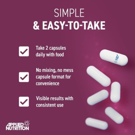 Applied Nutrition Collagen Coconut Capsules with Marine Collagen and Vitamin C