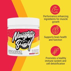 Naughtyboy Hydration Electrolyte Powder Cherry Mango 1275g Sugar-Free