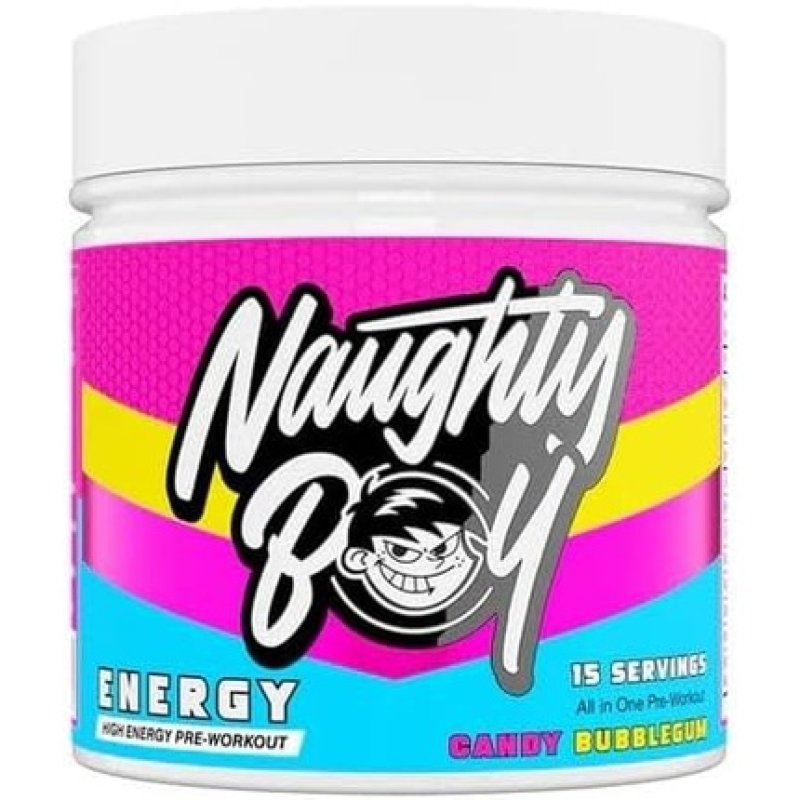 Naughty Boy Energia Candy Bubblegum 195g