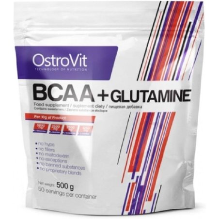 Ostrovit BCAA Glutamine 500g Natural