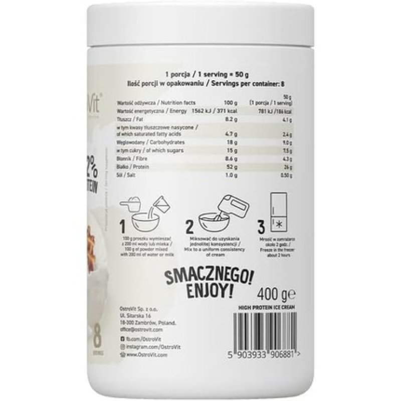High Protein Ice Cream Milky 400g
