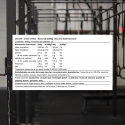 Ostrovit Cream of Rice Flavoured 1000g Biscuit & Salted Caramel