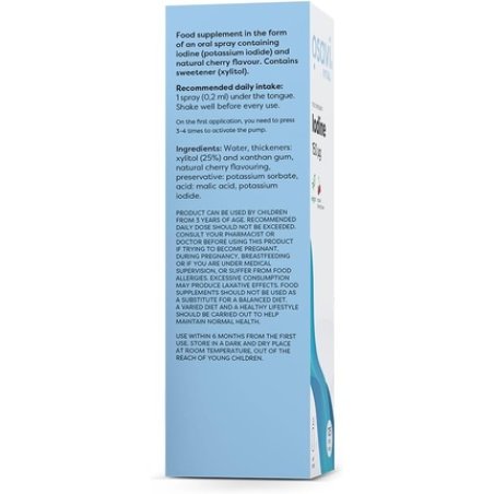 Osavi Iodine Oral Spray 150mcg Cherry 25ml