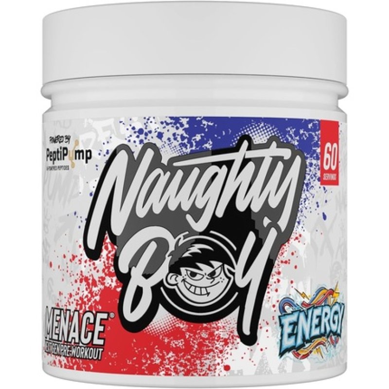 Naughty Boy Menace V2 AI Powered Pre Workout Powder for Men