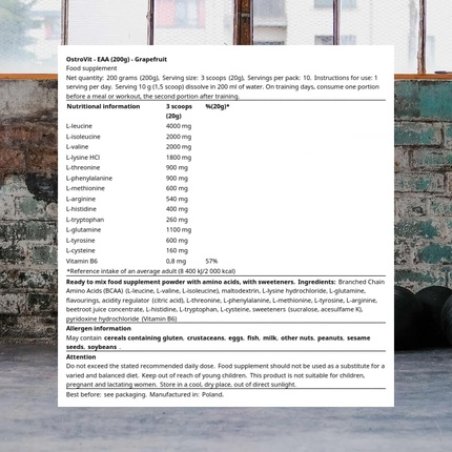 Ostrovit EAA Grapefruit 200g