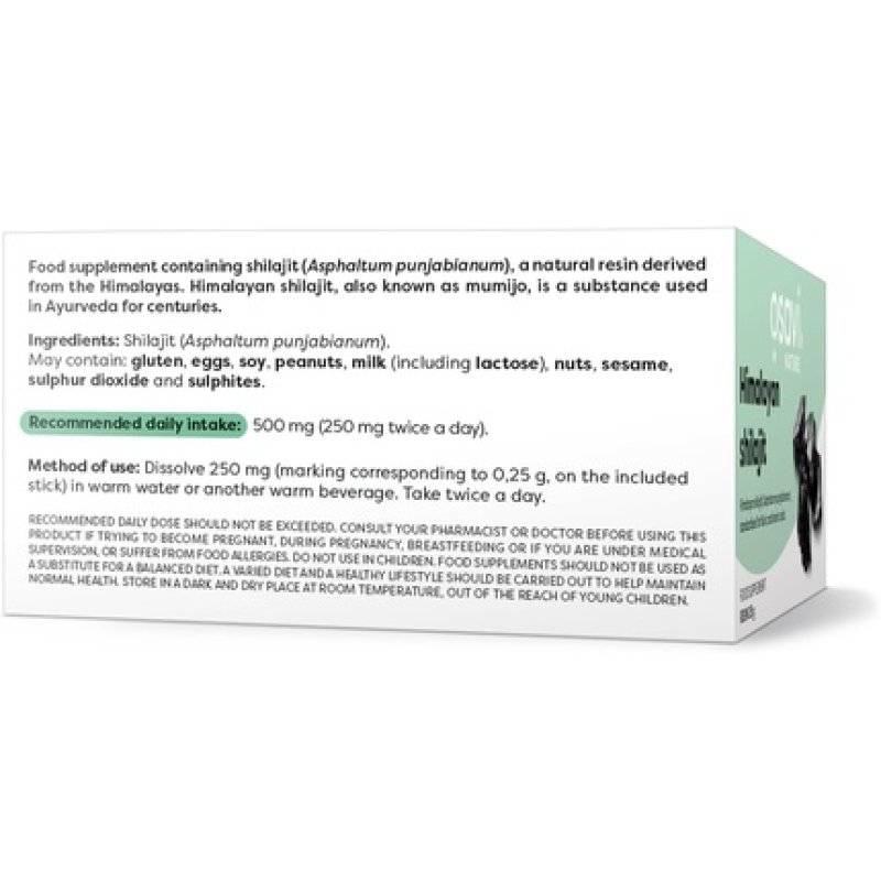 Osavi Himalayan Shilajit 25g Resin 100% Natural from the Karakoram