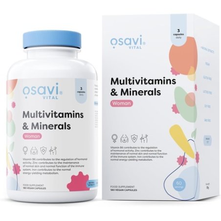 Osavi Multivitamins & Minerals for Women 180 Vegan Capsules