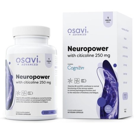 Osavi Neuropower with Citicoline 250mg 60 Vegan Capsules
