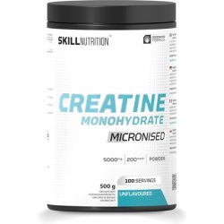 Skill Nutrition Creatine Unflavoured 500g Micronized Creatine Monohydrate