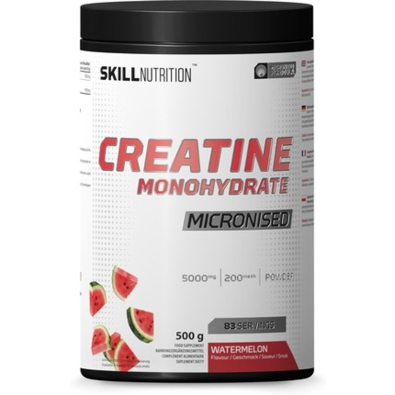 Skillcreatine Watermelon Micronized Creatine Monohydrate 500g