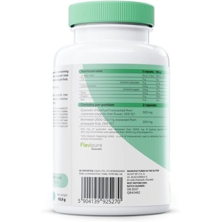 Osavi Quercetin with Bromelain 120 Vegan Capsules