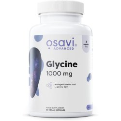 Osavi Glycine 1000mg High Potency Vegan Capsules 60 Count for Cognitive Health