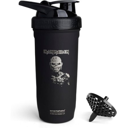 Smartshake Rockband Reforce Stainless Steel Protein Shaker Bottle 900ml 30oz