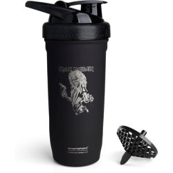Smartshake Rockband Reforce Stainless Steel Protein Shaker Bottle 900ml 30oz