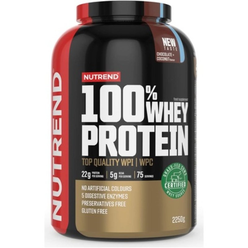 Nutrend 100 Whey Protein Banana Strawberry 1000g