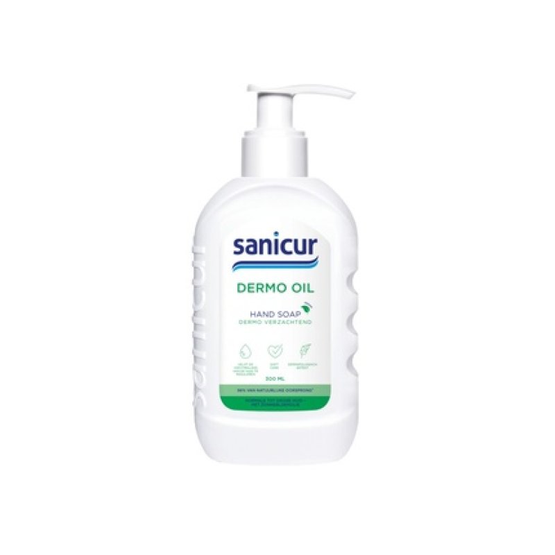 Sanicur Hand Soap Dermal Oil Gentle And Moisturizing Hand Soap