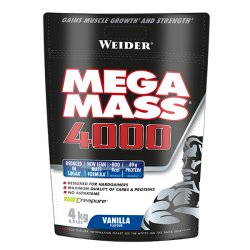 Weider Mega Mass 4000 Vanilla Flavor Mass Gainer 4kg