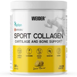 Weider Sport Collagen 300g Lemon Flavour Hydrolysed Collagen Peptides