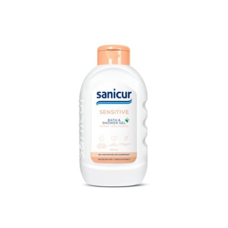 Sanicur Bath & Shower Gel Sensitive Gentle Cleansing For Sensitive Skin