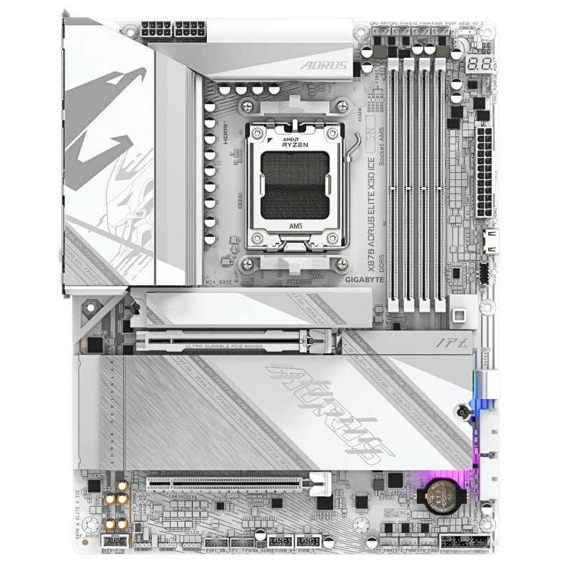 MB GBT AMD AM5 X870 A ELITE X ICE