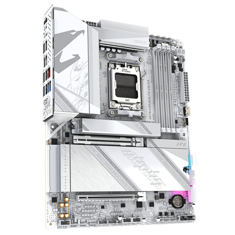 MB GBT AMD AM5 X870 A ELITE X ICE