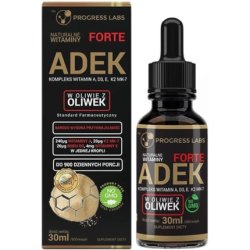Progress Labs Natural Vitamin Adek Forte Drops 30ml for Metabolism