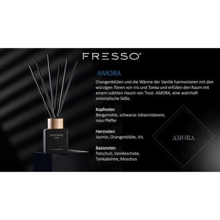 Fresso Reed Diffuser with Sticks - Modern Room Fragrance