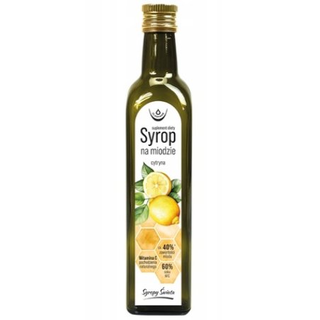 Oleofarm Honey Syrup With Lemon 250 Ml