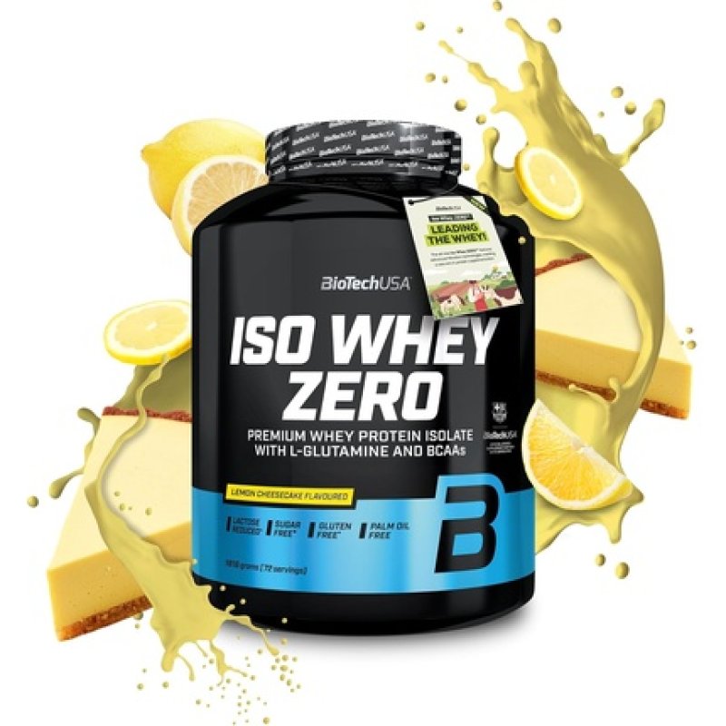 Biotechusa Iso Whey Zero Premium Whey Protein Isolate Grassfed Enzyme
