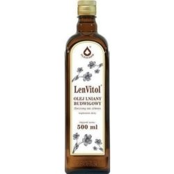 Oleofarm Lenvitol Coldpressed Linseed Oil 500ml