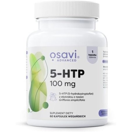 Osavi 5-HTP 100mg 60 Vegan Capsules Natural Seed Extract