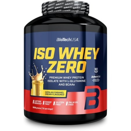 Biotechusa Iso Whey Zero Premium Whey Protein Isolate Grassfed Enzyme