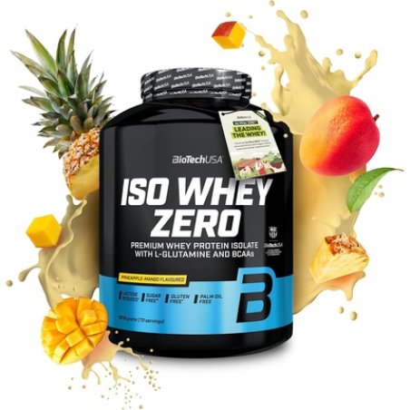 Biotechusa Iso Whey Zero Premium Whey Protein Isolate Grassfed Enzyme