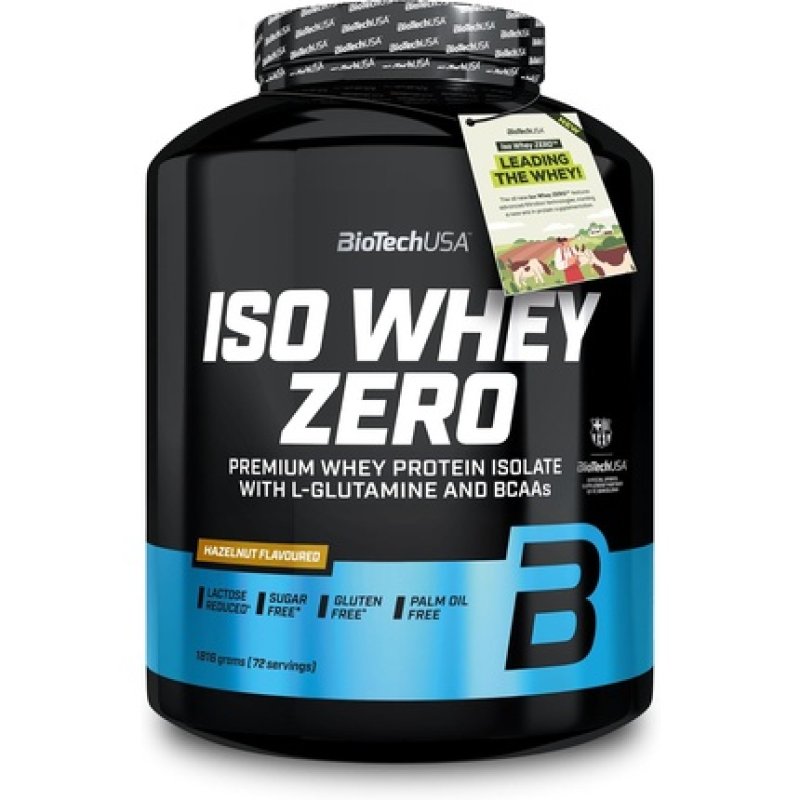 Biotechusa Iso Whey Zero Premium Whey Protein Isolate Grassfed Enzyme