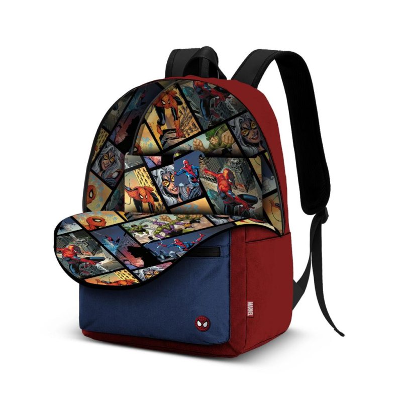 SPIDER-MAN - Sac à Dos BLOCK - '41x30x18cm'