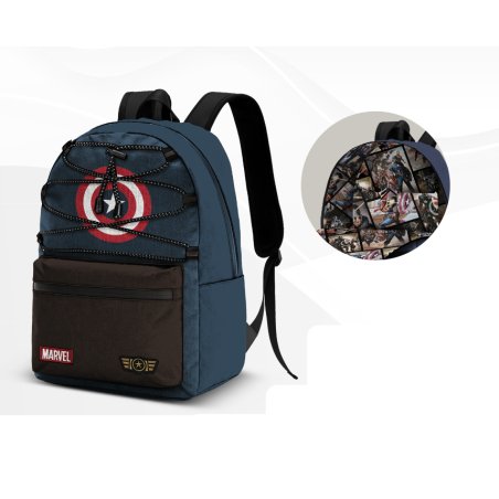 CAPTAIN AMERICA - Sac à Dos FAN PRO - '41x30x18cm'