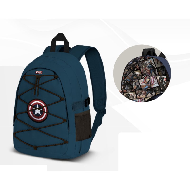 CAPTAIN AMERICA - Sac à Dos FIGHT PRO - '41x30x18cm'