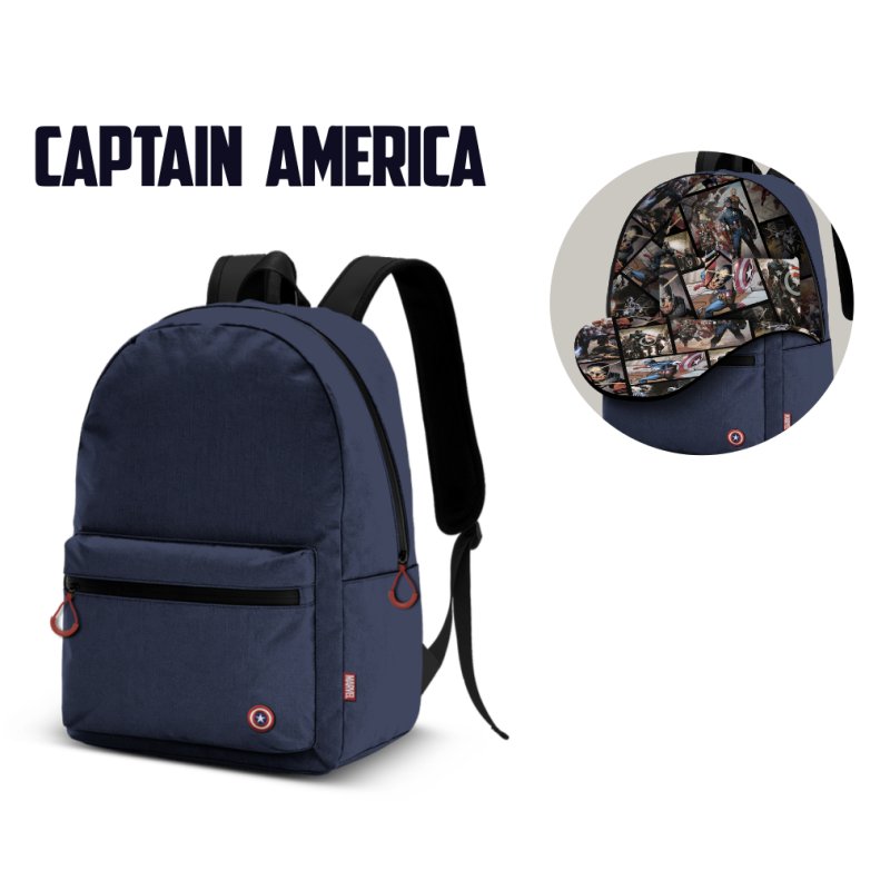 CAPTAIN AMERICA - Sac à Dos BLOCK - '41x30x18cm'