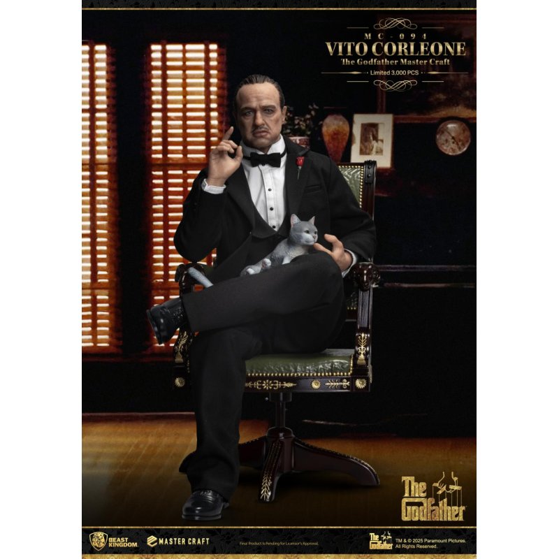 LE PARRAIN - Vito Corleone - Statuette Master Craft 31cm