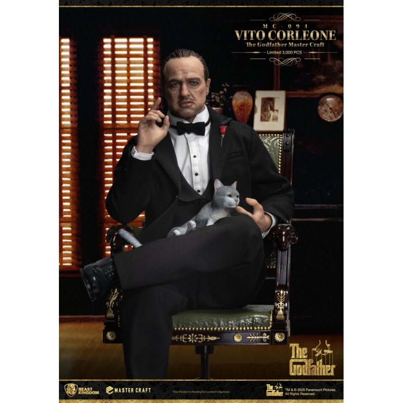 LE PARRAIN - Vito Corleone - Statuette Master Craft 31cm