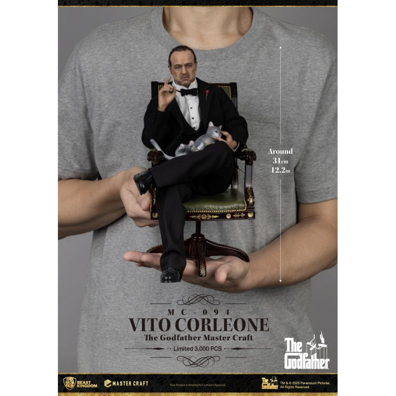 LE PARRAIN - Vito Corleone - Statuette Master Craft 31cm
