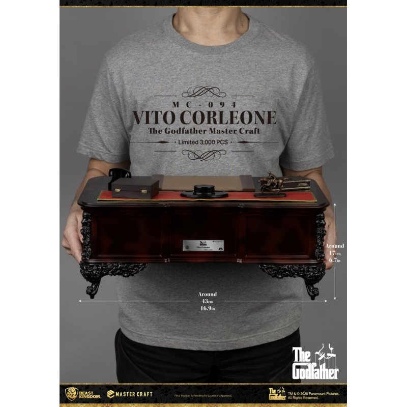 LE PARRAIN - Vito Corleone - Statuette Master Craft 31cm
