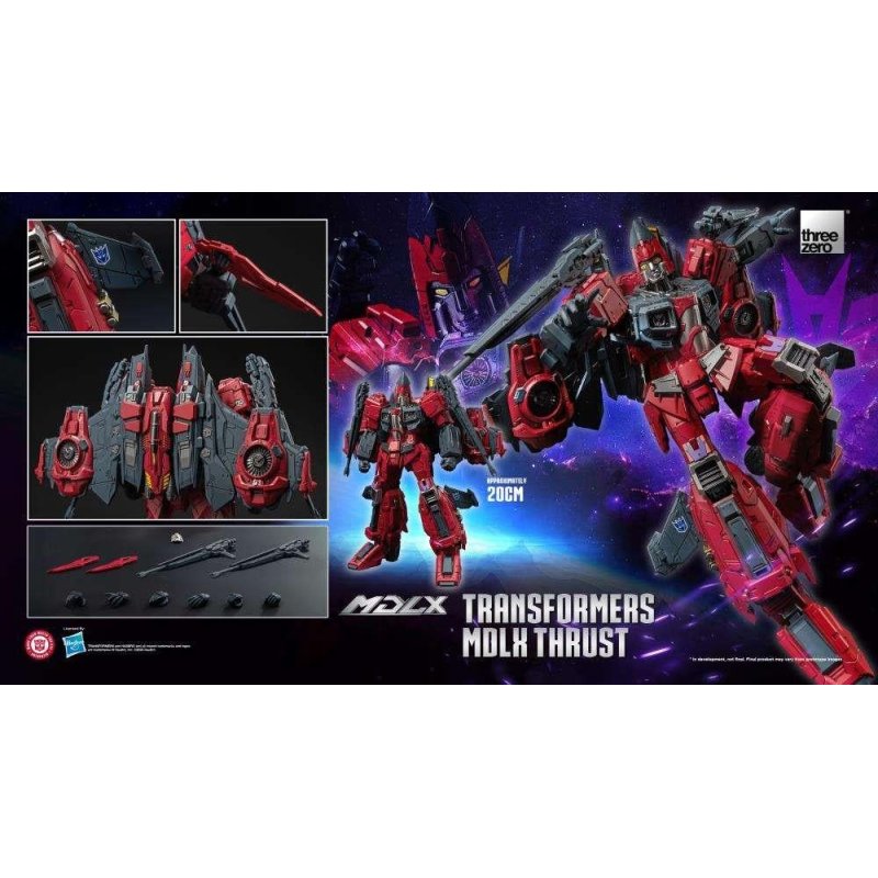TRANSFORMERS - MDLX Thrust - Figurine 20cm