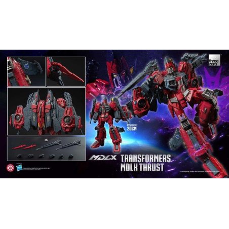 TRANSFORMERS - MDLX Thrust - Figurine 20cm