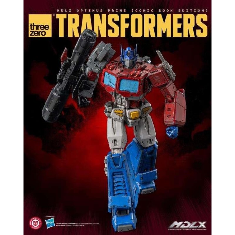 TRANSFORMERS - MDLX Optimus Prime (Comic Book) - Figurine 17cm