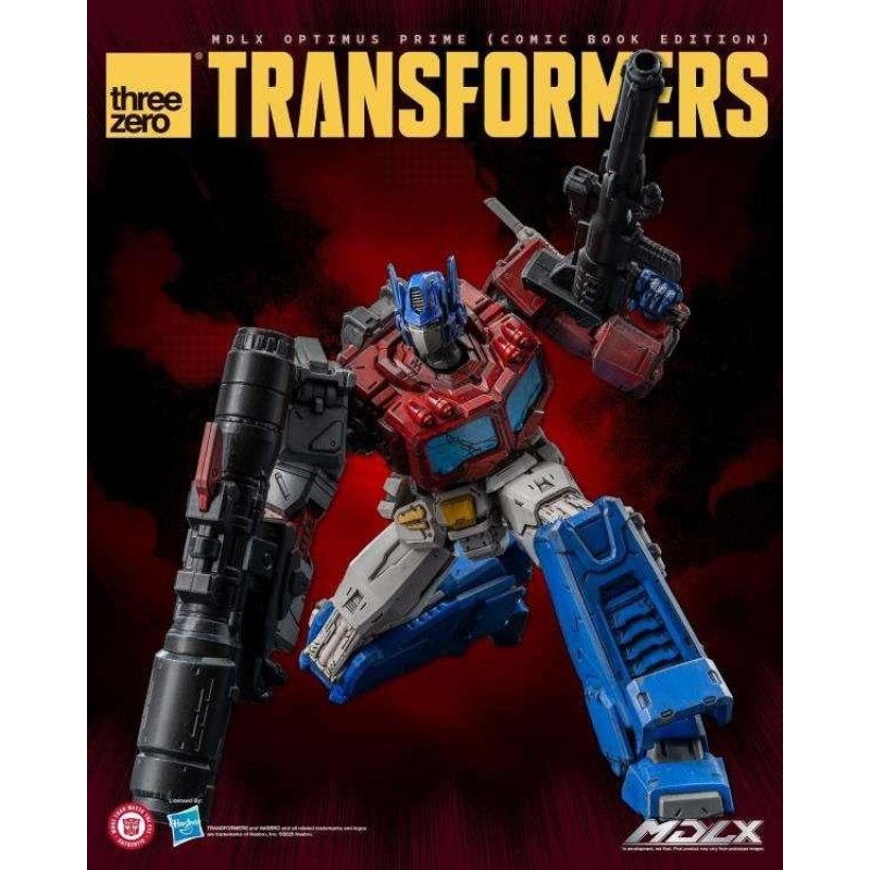 TRANSFORMERS - MDLX Optimus Prime (Comic Book) - Figurine 17cm