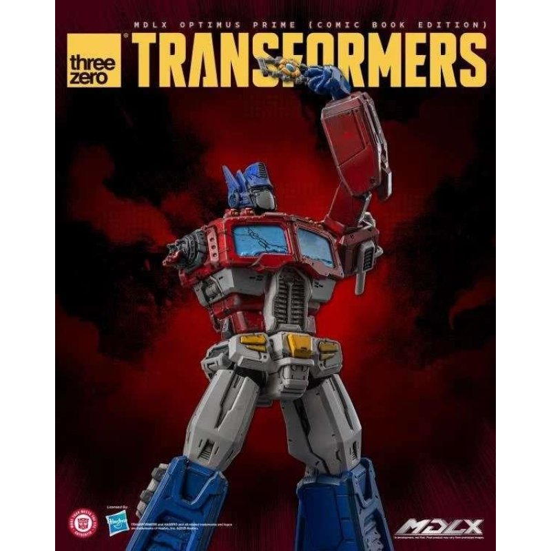 TRANSFORMERS - MDLX Optimus Prime (Comic Book) - Figurine 17cm