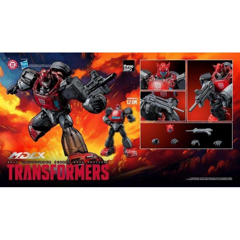 TRANSFORMERS - MDLX Cliffjumper (Comic Book) - Figurine 12cm