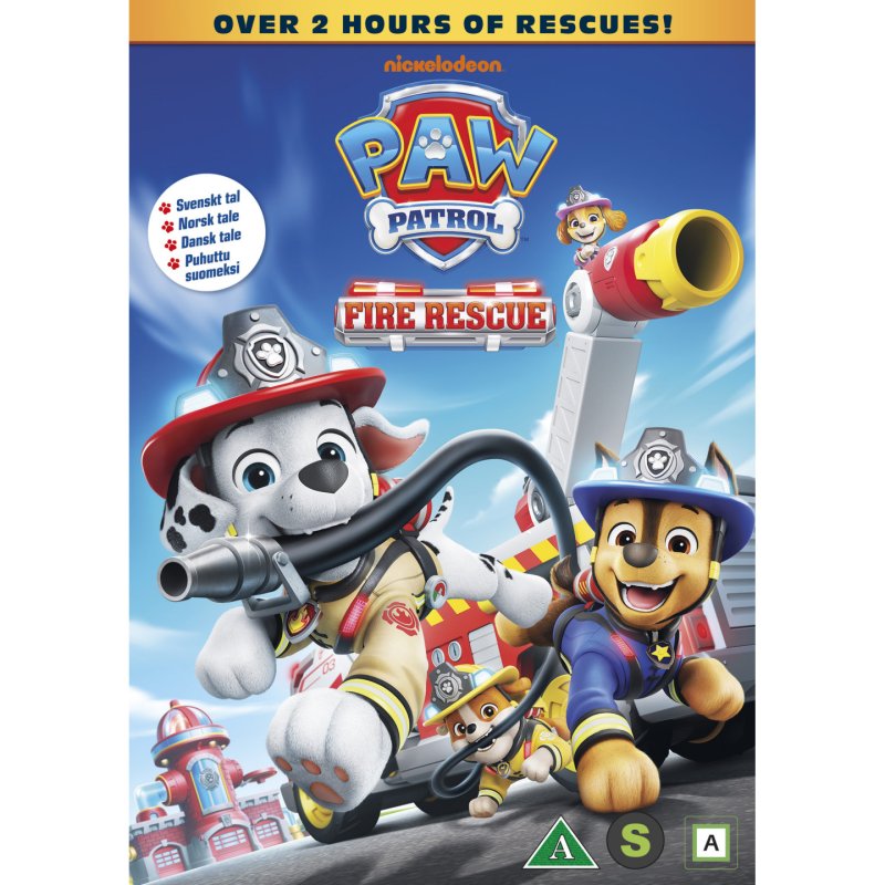 SF Studios Paw Patrol: Fire Rescue DVD Danois, Anglais, Finlandais, Norvégien, Suédois